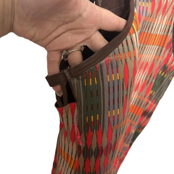 Prana Ardor Tribal Aztec Racingback Colorful Dress - Picture 4 of 11